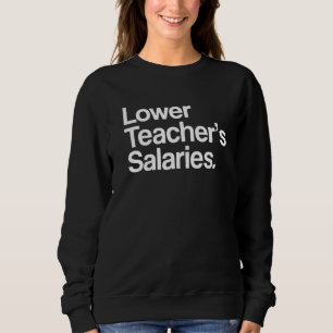 Lager salaris leraar leraar kleding 3 trui