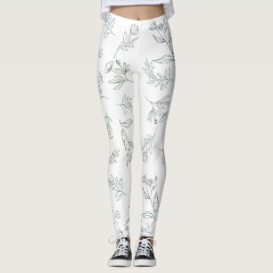 Lager silhouetpatroon leggings