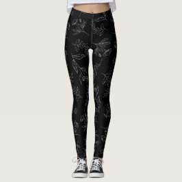 Lager silhouetpatroon leggings