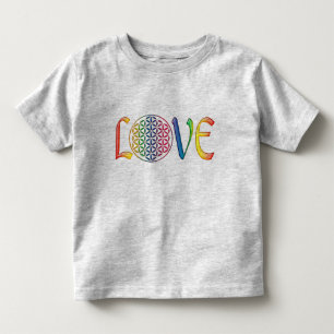 Lager van leven / onbeschaamd lebens - LOVE Kinder Shirts