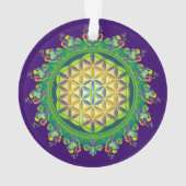 Lager vermogen tot leven / onbeschaamd lebens ornament (achterkant)