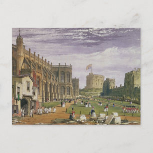 Lager Ward met een uitzicht van St. George's Chape Briefkaart