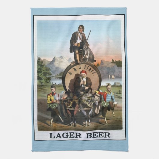  lagerbier bar handdoek (Verticaal)