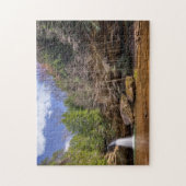 Lagere Herfsten in de Oude grot van het Man in de  Legpuzzel (Verticaal)