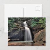 Lagere Herfsten, Oude Man, Hocking Hills, Ohio Briefkaart (Voorkant / Achterkant)