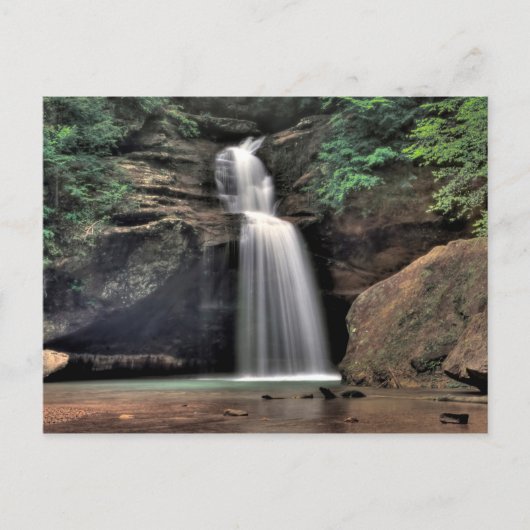 Lagere Herfsten, Oude Man, Hocking Hills, Ohio Briefkaart (Voorkant)