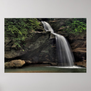 Lagere Herfsten, Oude Man, Hocking Hills, Ohio Poster