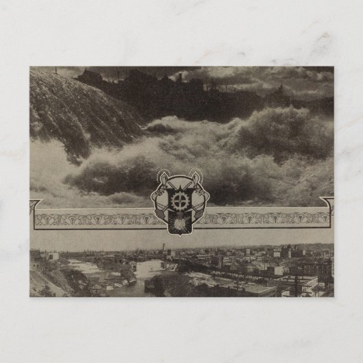 Lagere Herfsten, Spokane Briefkaart (Voorkant)