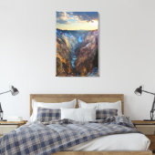 Lagere Herfsten van het Punt van de Kunstenaar Canvas Afdruk (Insitu (Slaapkamer))