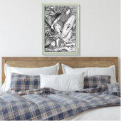 Lagertha Shield Maiden Canvas Afdruk (Insitu (Slaapkamer))