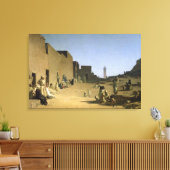 Laghouat in de Algerijnse Sahara, 1879 Canvas Afdruk (Insitu (Woonkamer))