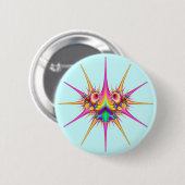 Lago Bug Ronde Button 5,7 Cm (Voorkant /achterkant)