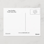 Lago Cerrillos Ponce Briefkaart (Achterkant)