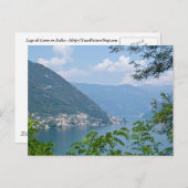 Lago di Como Briefkaart (Voorkant / Achterkant)