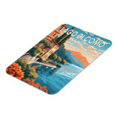 Lago di Como Italia Travel Art  Magneet (Linkerzijde)