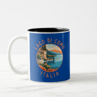Lago di Como Italia Travel Art 