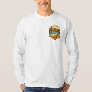 Lago di Garda Italia Vintage Travel Badge   Italië T-shirt