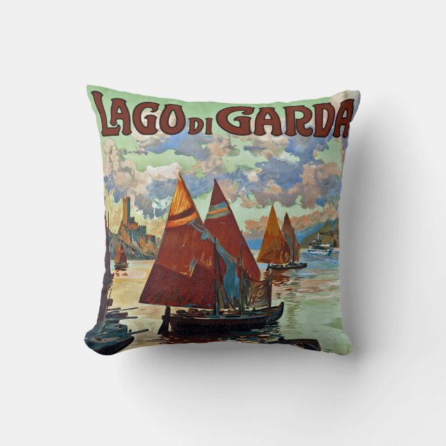 Lago di Garda Kussen (Voorkant)