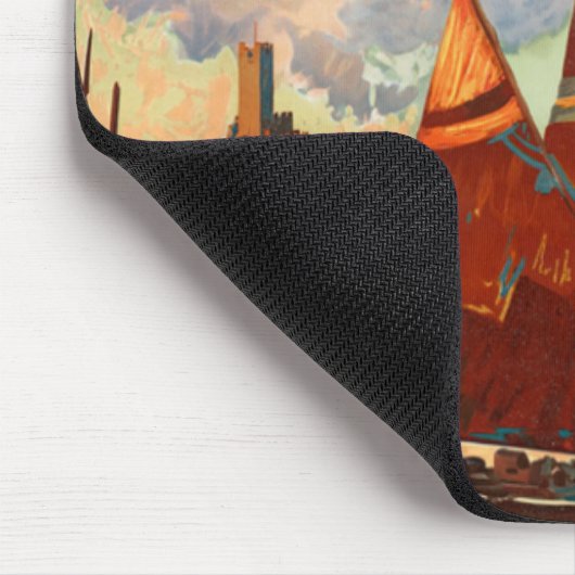 Lago di Garda, Lake Garda, Italië Oude Reis, L Muismat (Hoek)