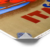 Lago di Garda Lake Garda Italie Poster vintage (Coin)