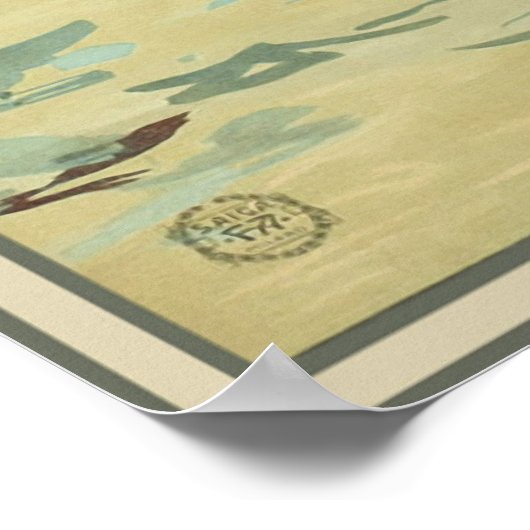 Lago di Garda Poster (Hoek)