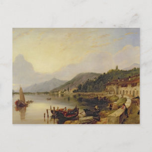 Lago d'Iseo, Italië Briefkaart