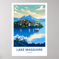 Lago Maggiore Europe Reisprint