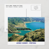 Lagoa do Fogo - Azoren Briefkaart (Voorkant / Achterkant)