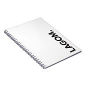 LAGOM. Carnet (Côté Droit)