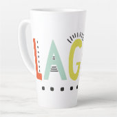 Lagom Colors Latte Mug (Angle gauche)