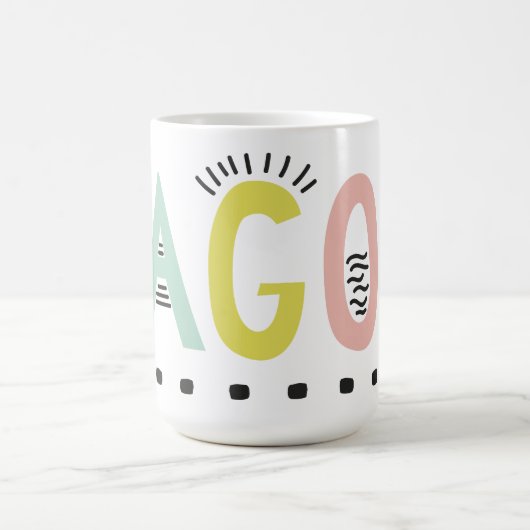 Lagom Colours Café Mug (Centre)