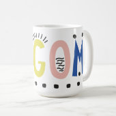 Lagom Colours Café Mug (Devant droit)