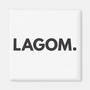 LAGOM. Magneet
