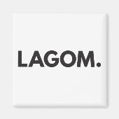 LAGOM. Magnet (Devant)