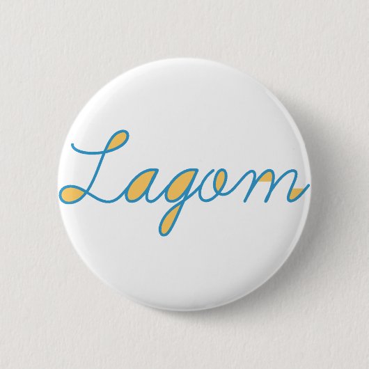 Lagom Ronde Button 5,7 Cm (Voorkant)