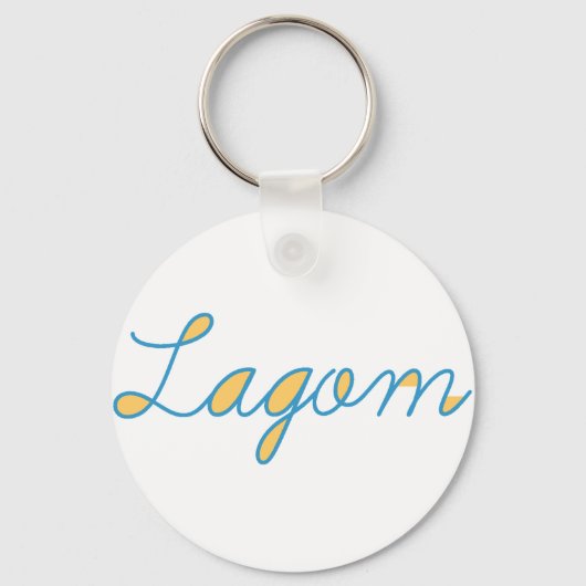 Lagom Sleutelhanger (Voorkant)