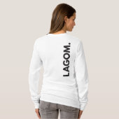 LAGOM. T-shirt  manches longues (Dos entier)