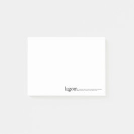 Lagom Wiki Post-it Notes