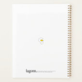 LagomWiki Zwart-wit Planner (Achterkant)