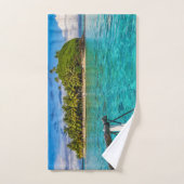 Lagon de Bora Bora (Serviette à main)