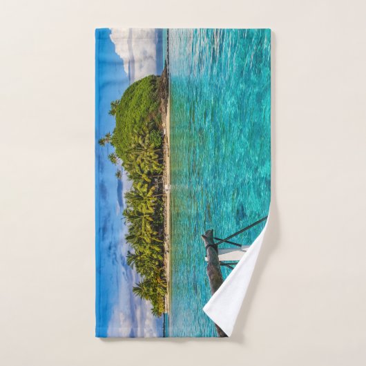 Lagon de Bora Bora (Serviette à main)