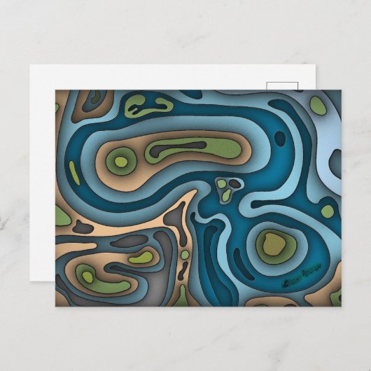 Lagoon, 2023 briefkaart (Voorkant / Achterkant)