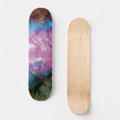 Lagoon Emissie Nebula Interstellar Cloud Foto Skateboard (Voorkant)