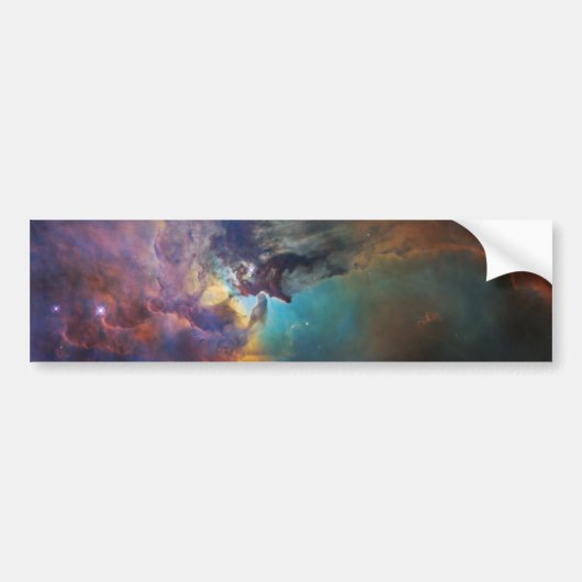 Lagoon Nebula (Astronomie Space Afbeelding) (unive Bumpersticker (Voorkant)