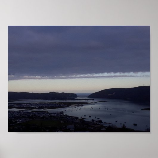 Lagoon Print Poster (Voorkant)