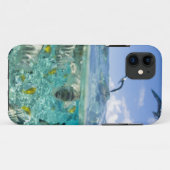 Lagoon safari-reis met Stingrays Case-Mate iPhone Case (Achterkant (horizontaal))