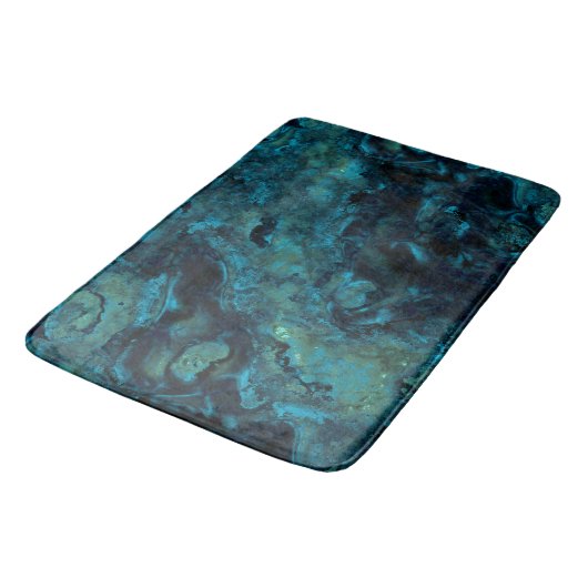 Lagoon Stone Abstract Badmat (Gekanteld)