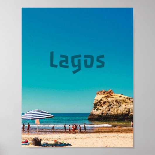 Lagos Beach Poster (Voorkant)