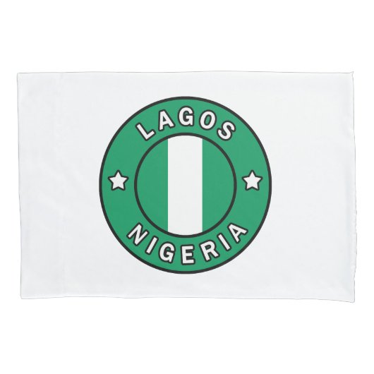 Lagos Nigeria Kussensloop (Voorkant)
