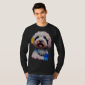 Lagotto Romagnolo Dog   Pop   T-shirt (Voorkant volledig)